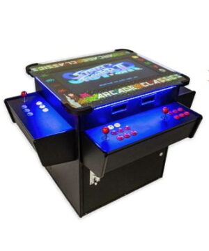 Full-sized, 3 Sided, Cocktail Table Arcade With 3,016 Classic Games